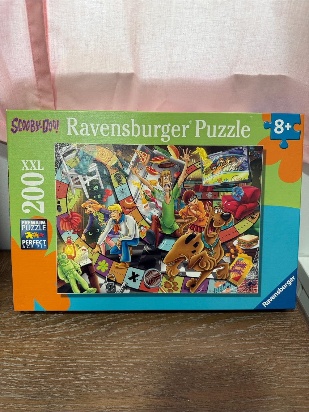 Ravensburger Scooby Doo 🔴2/$25🔴Halloween Haunted Game XXL Jigsaw Puzzle 200pc